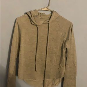 Raglan Sleeve Hooded Sweatshirt